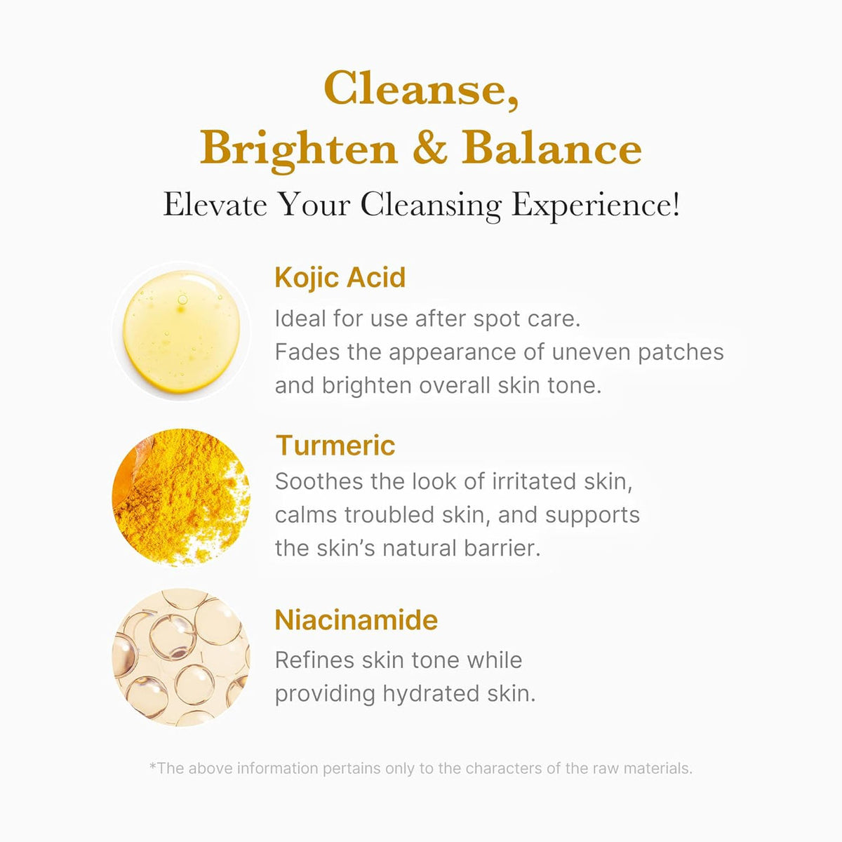 Medicube Kojic Acid Brightening Cleanser - 120 gm..