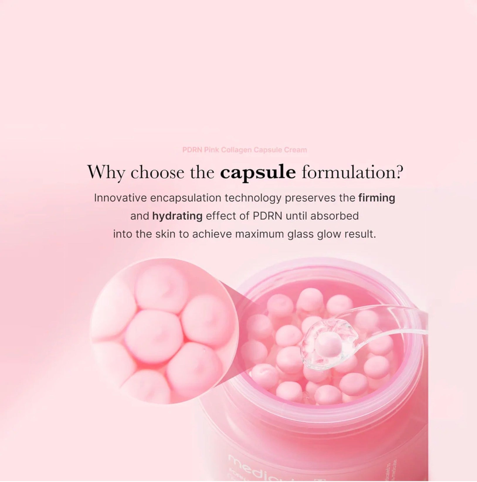 Medicube Salmon DNA PDRN Pink Collagen Capsule Cream