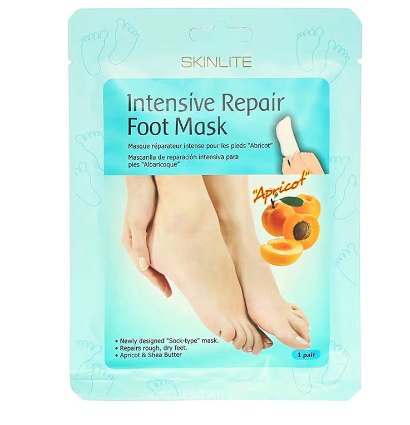 Skinlite Apricot Intensive Repair Foot Mask, 26 g
