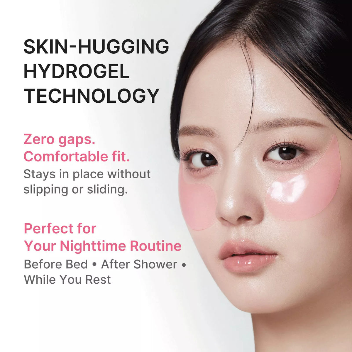 Medicube Pdrn Pink Caffeine Collagen Eye Patch - 60 Patches..