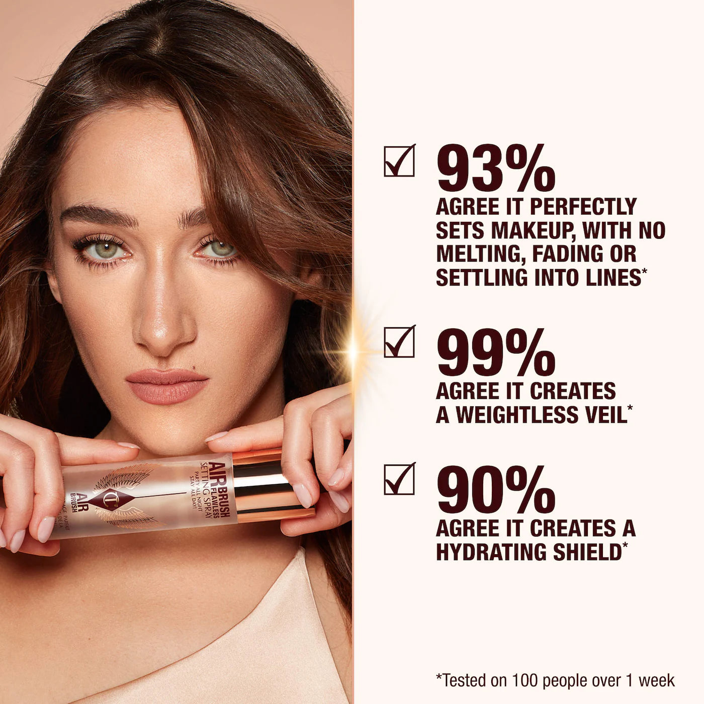 Charlotte Tilbury
Airbrush Flawless Hydrating & Waterproof Setting Spray..