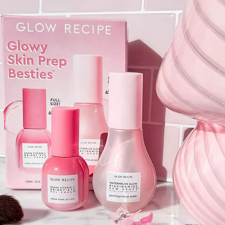 Glow Recipe Glowy Skin Prep Besties Set..