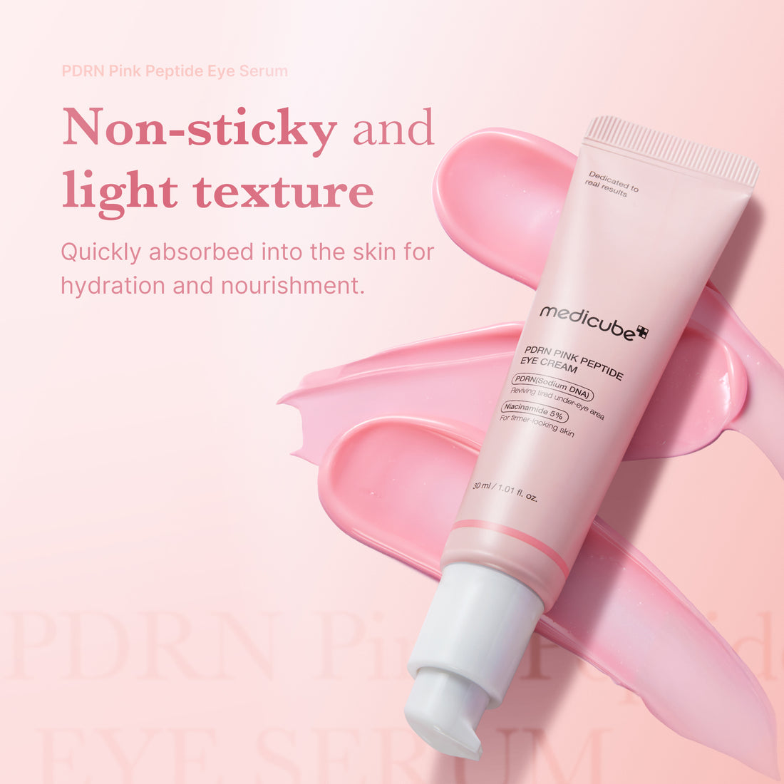 Medicube PDRN Pink Peptide Eye Cream..