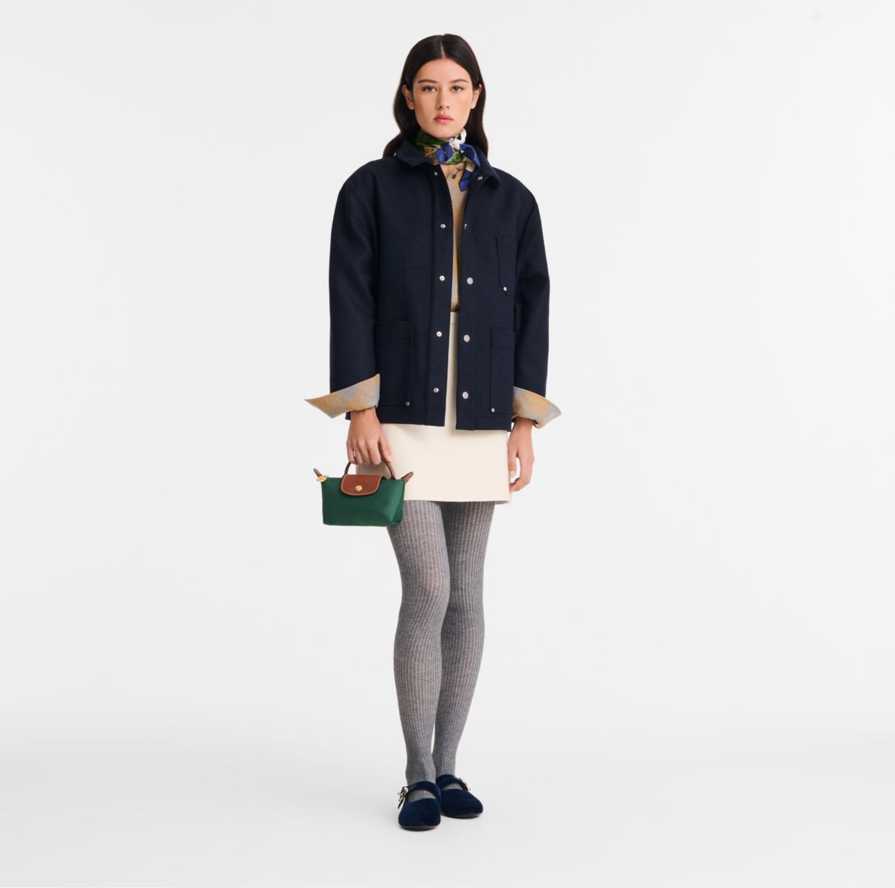 LONGCHAMP LE PLIAGE ORIGINAL POUCH WITH handle..