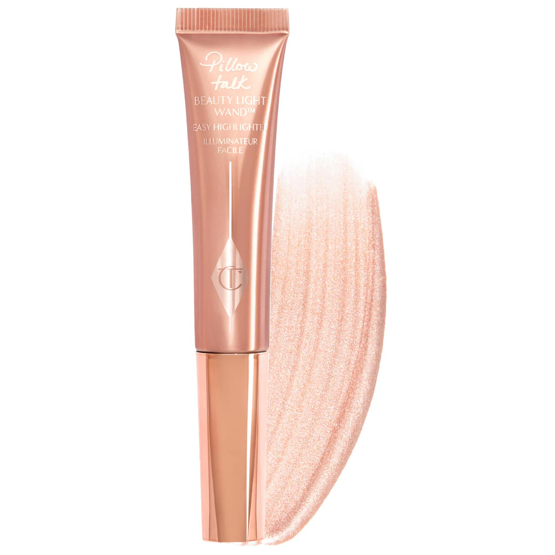 Charlotte Tilbury
Mini Beauty Highlighter Wand..color PILLOW TALK