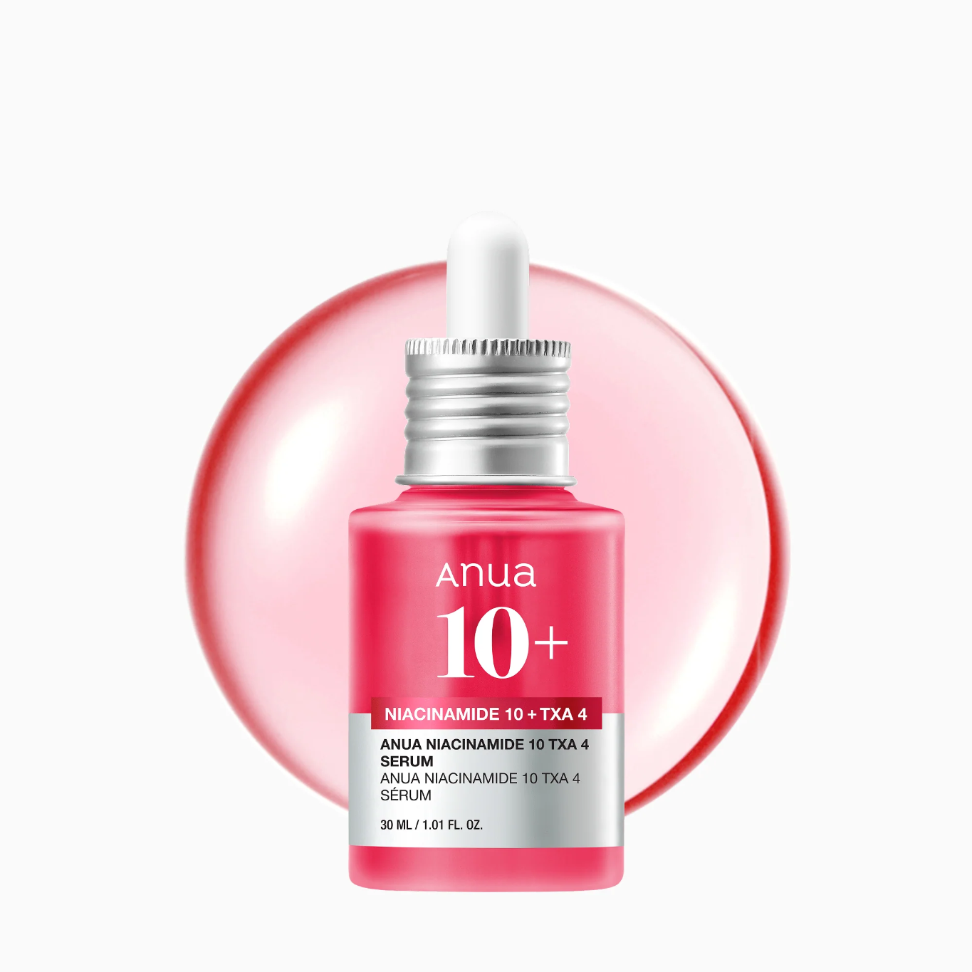 ANUA Niacinamide 10 TXA 4 Serum for Brightening and Dark Spots.