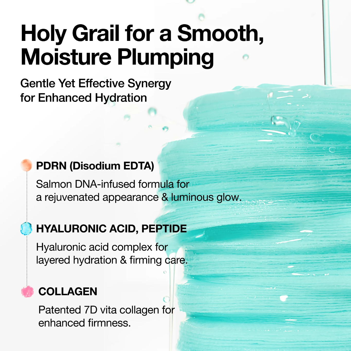 ANUA PDRN 100 Hyaluronic Acid Glow Pad.