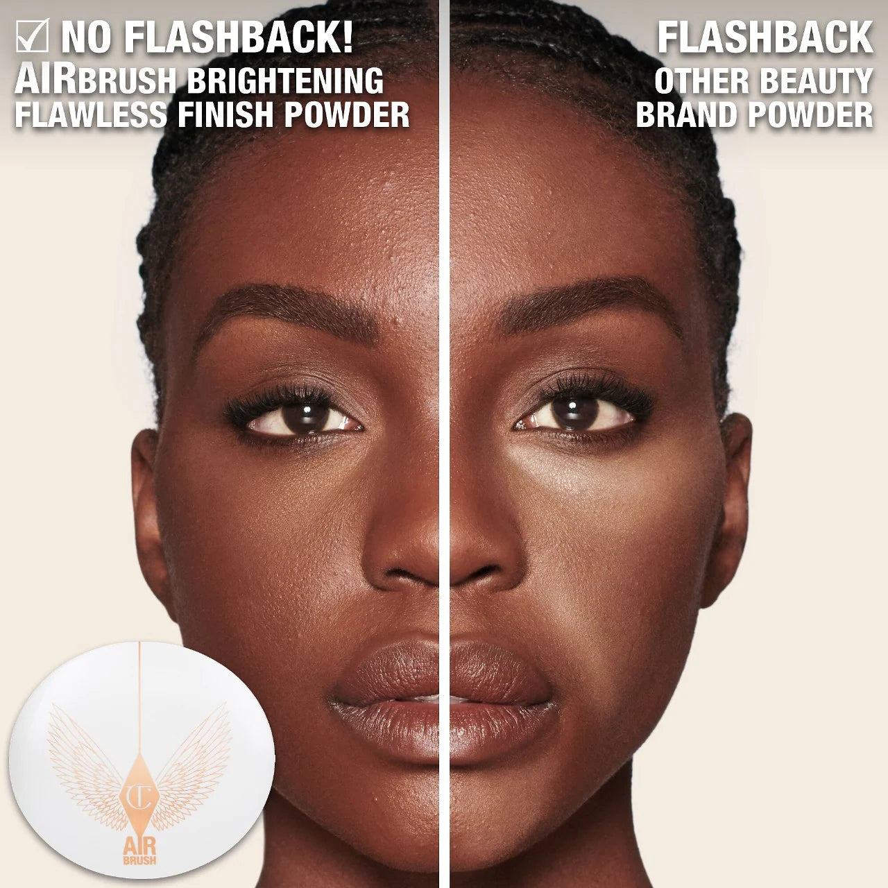 Charlotte Tilbury
Refillable Airbrush Flawless Finish Brightening Powder..