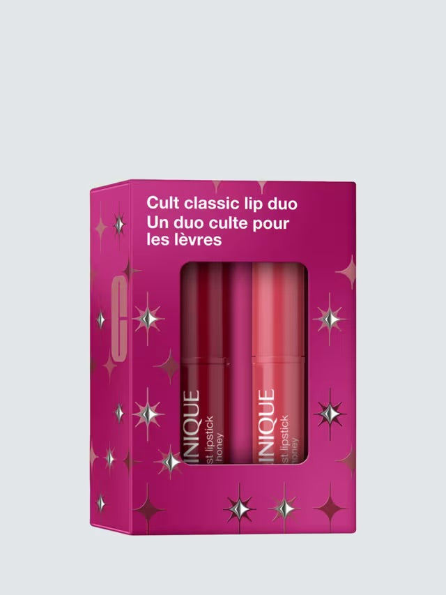 Clinique
Cult Classic Lip Duo Pink Honey & Black Honey Makeup Gift Set