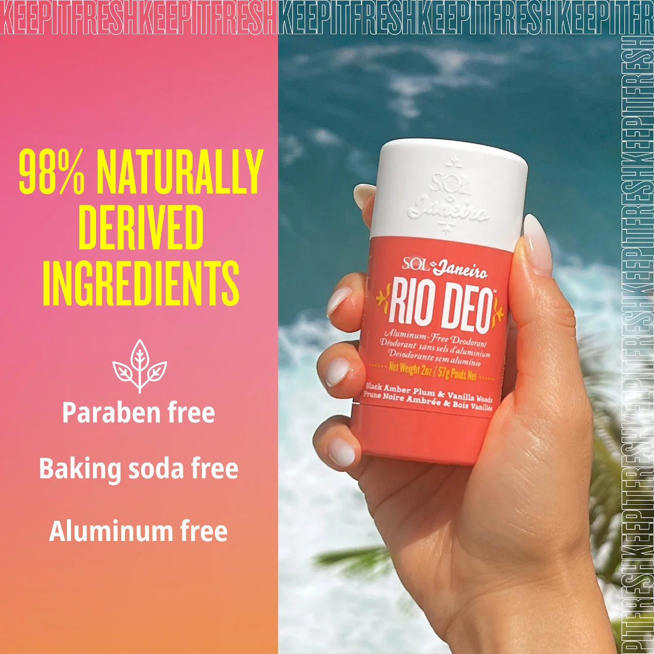 Sol de Janeiro
Rio Deo Aluminum-Free Deodorant Cheirosa &