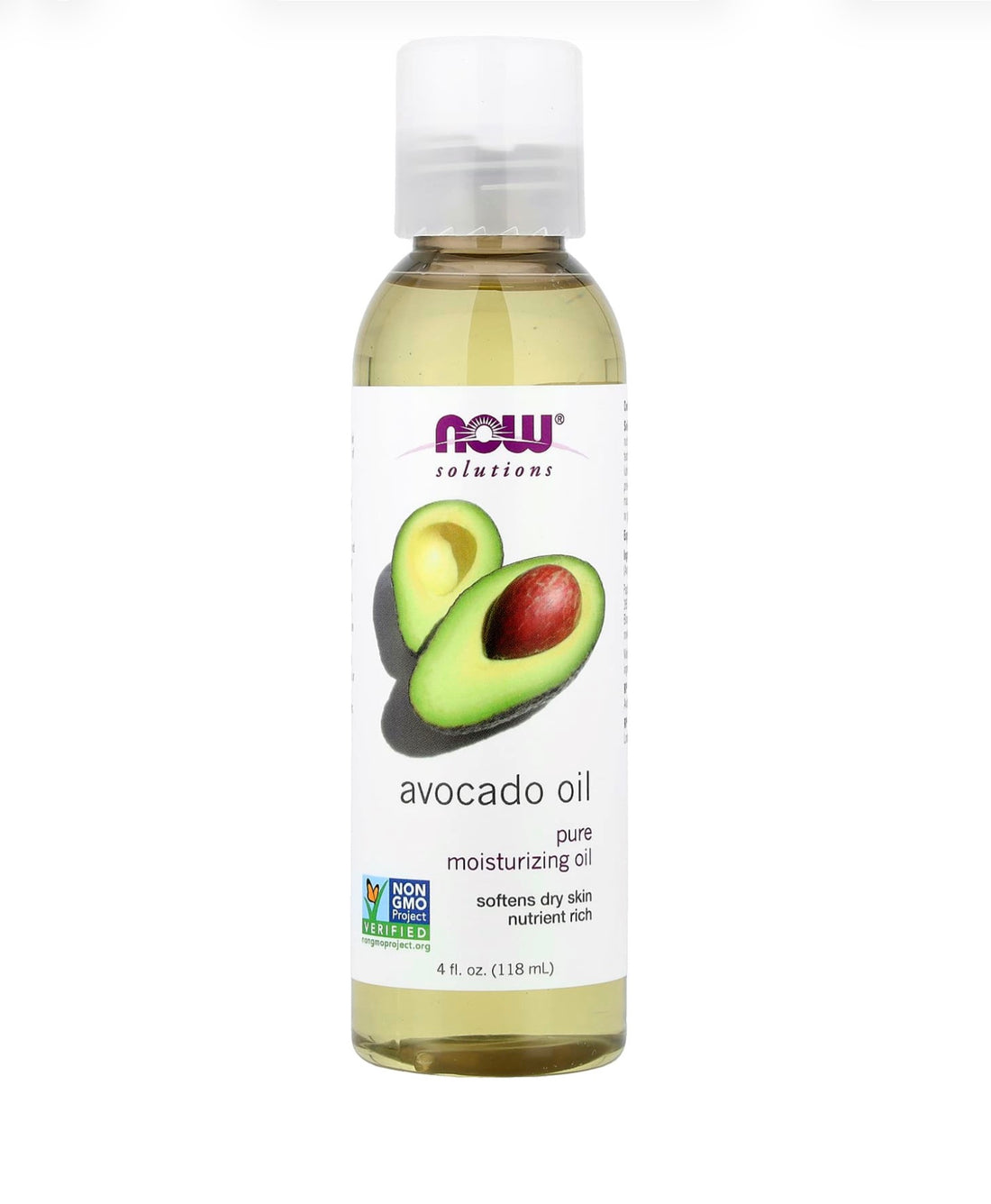 NOW Foods, Solutions, Avocado Oil, 4 fl oz (118 ml)