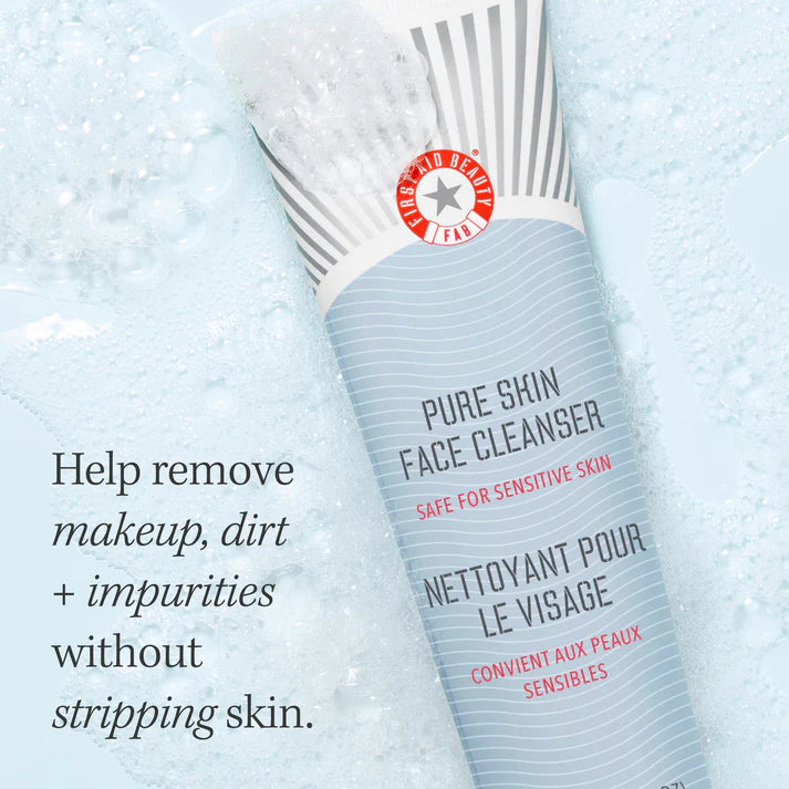 First Aid Beauty Fab Face Faves-Best of skincare cleanse,exfoliate & hydrate kit..