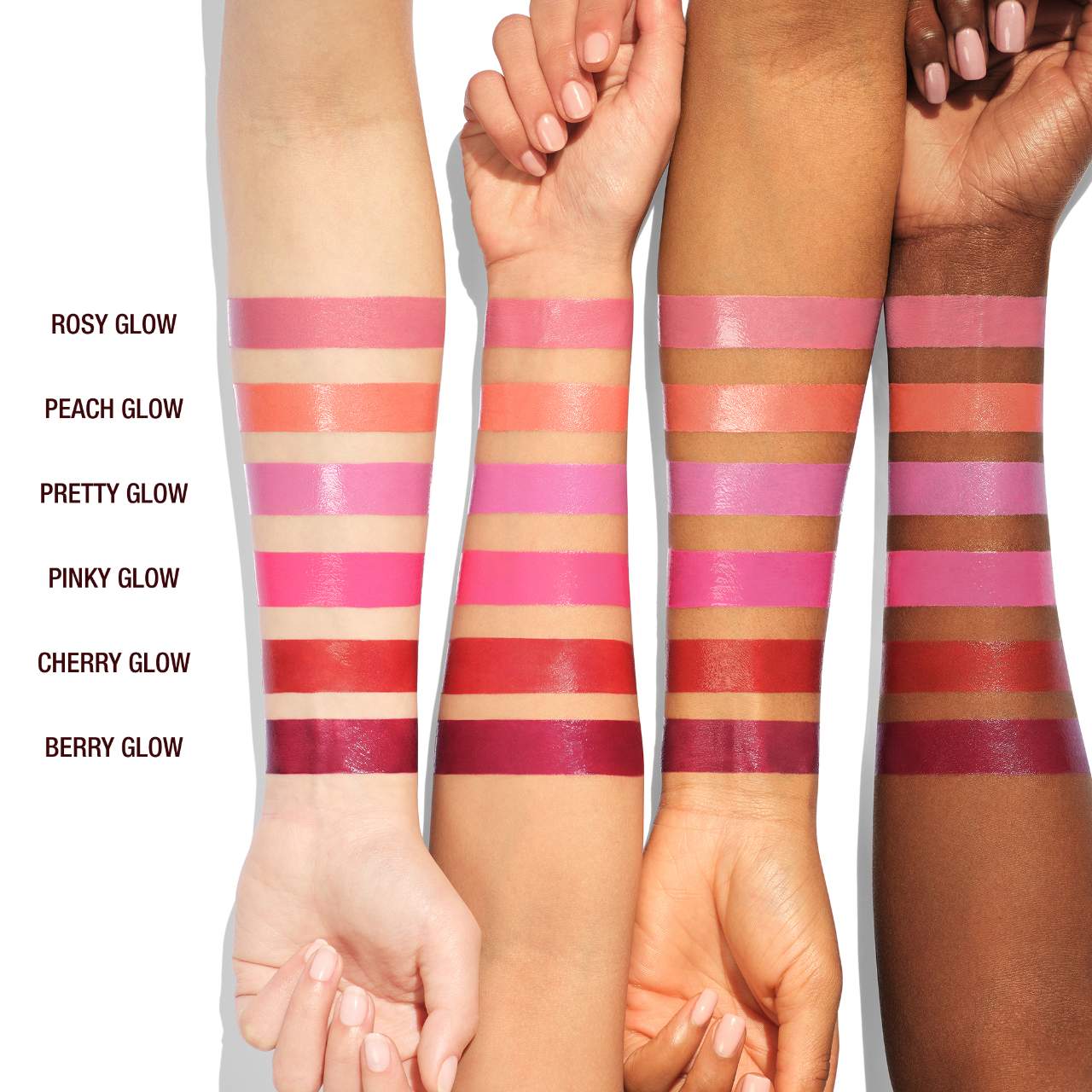 Unreal Lip + Cheek Glow Blush Stick with Hyaluronic Acid. (Shade: Peachy Glow)