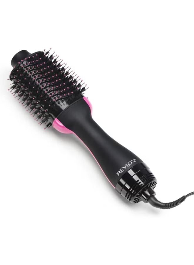 REVLON One-Step Hair Dryer and Volumizer Hot Air Brush, Black, Voltage 220