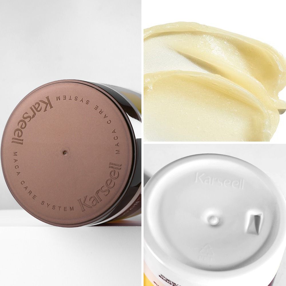 Karseell Collagen Maca Hair Treatment Deep Repair Conditioning Hair Mask Argan Oil Coconut Oil Essence 500ml