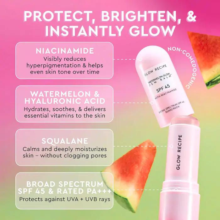 Glow Recipe Face Sunscreen Stick SPF 45
