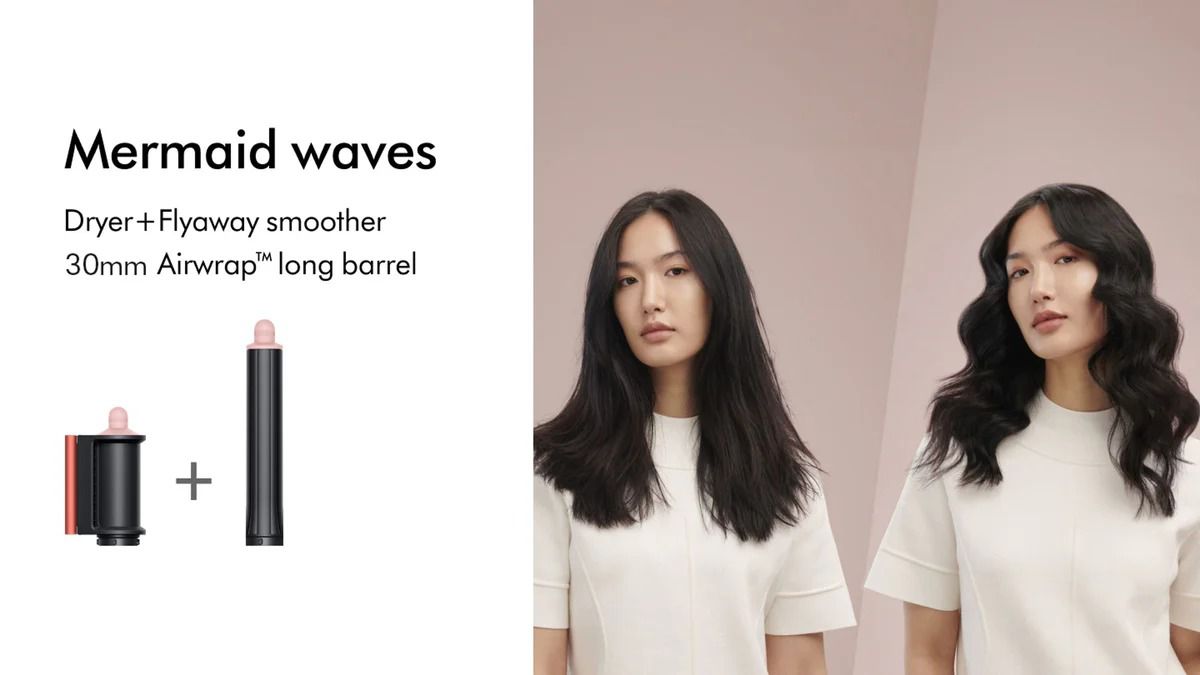 Dyson Airwrap HS05 multi-styler and dryer Complete Long Volumise (StrawberryBronzeBlushPink)