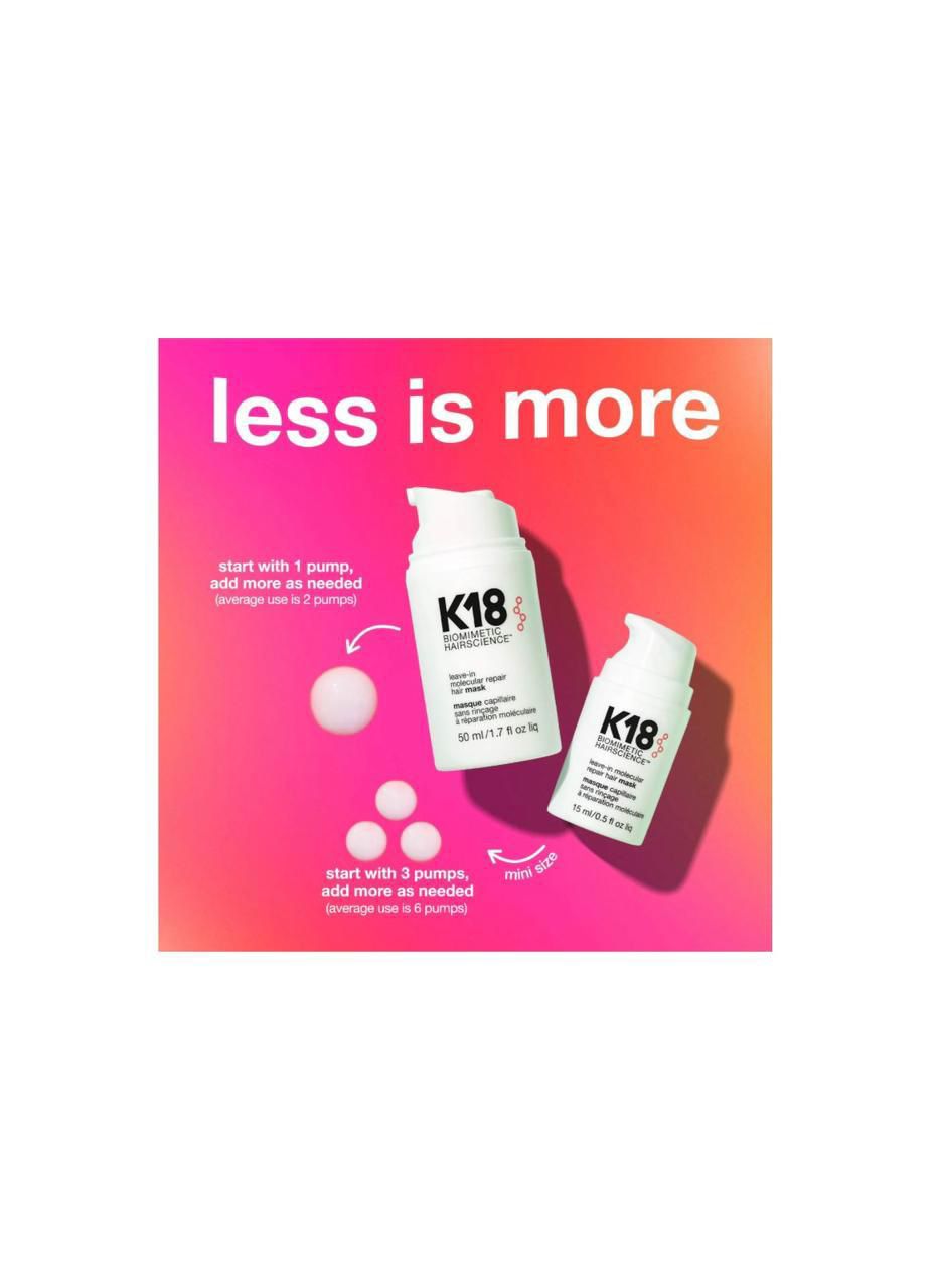 K18 Leave-in molecular repair hair mask 15ml