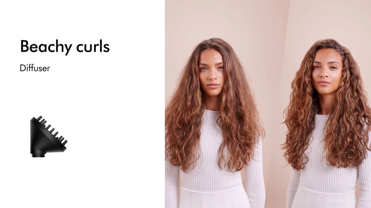 Dyson Airwrap HS05 multi-styler and dryer Complete Long Volumise (StrawberryBronzeBlushPink)
