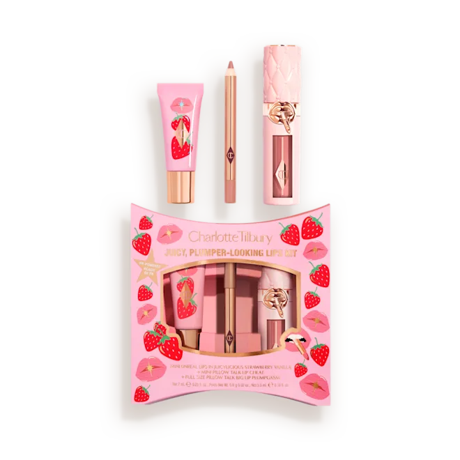Charlotte Tilbury
JUICY, PLUMPER-LOOKING LIPS KIT..