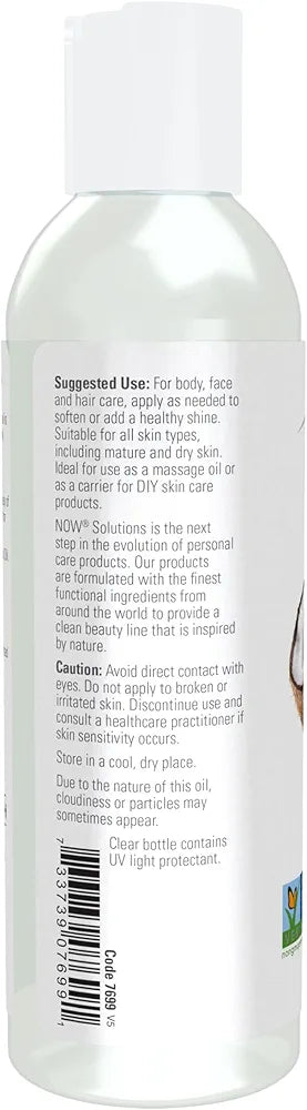 Now Liquid Coconut Oil 118ml