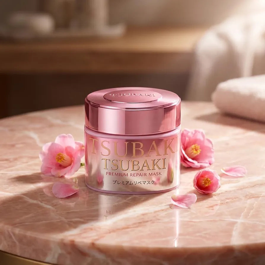 Tsubaki
Shiseido TSUBAKI Premium Repair Mask Pink Version Camellia Scent 180gm