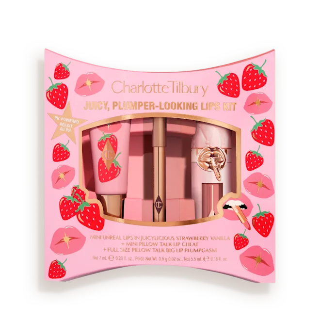 Charlotte Tilbury
JUICY, PLUMPER-LOOKING LIPS KIT..