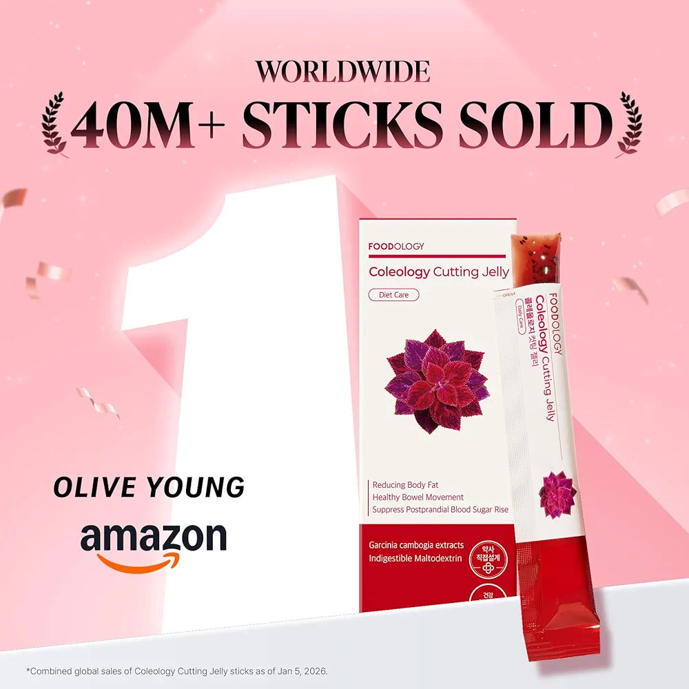 FOODOLOGY Coleology Cutting Stick Jelly (Pomegranate)