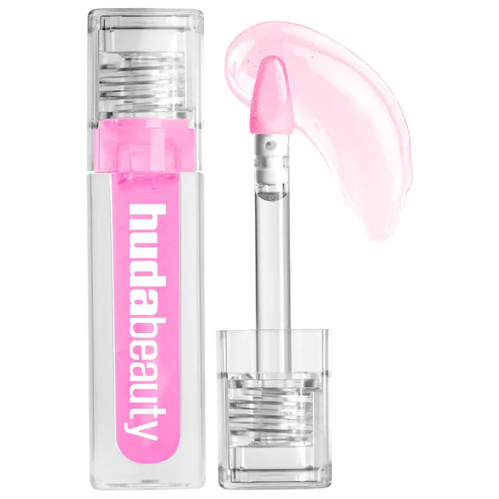 HUDA BEAUTY
Faux Filler Ultra-Hydrating Tinted Jelly Lip Oil