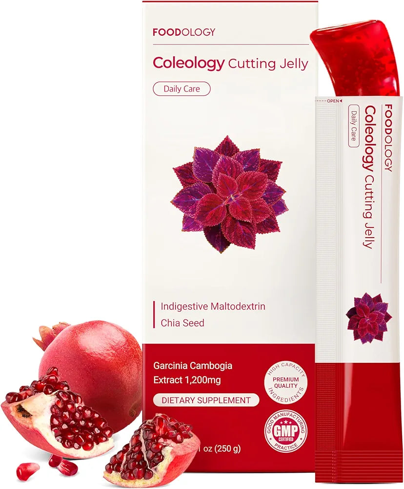 FOODOLOGY Coleology Cutting Stick Jelly (Pomegranate)