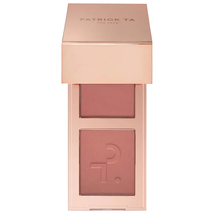 PATRICK TA
Mini Major Headlines Double-Take Crème & Powder Blush Duo