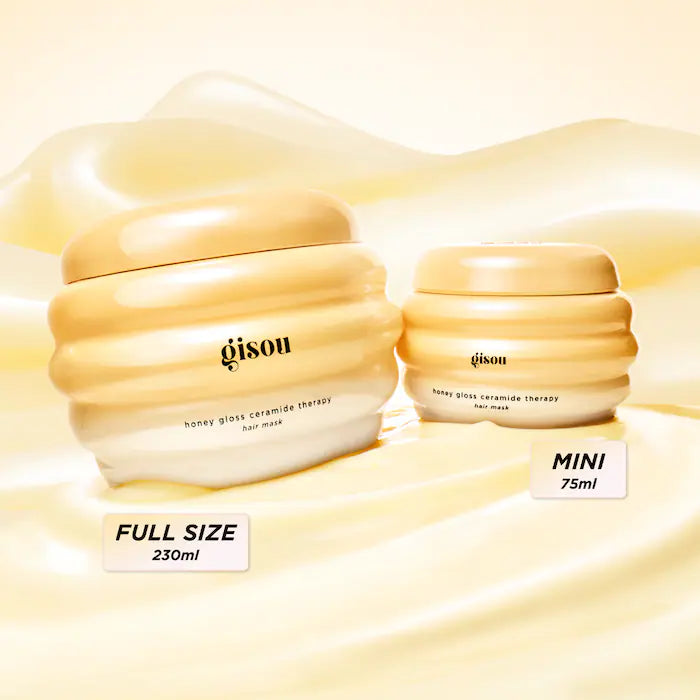 Gisou
Mini Honey Gloss Ceramide Therapy Hydrating Hair Mask