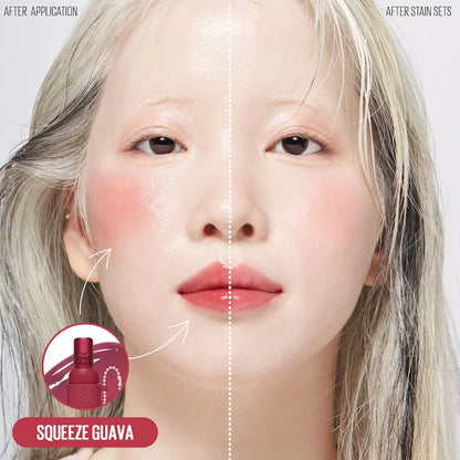 Kaja 
Jelly Charm Glazed Lip Stain &amp; Blush With Keychain.