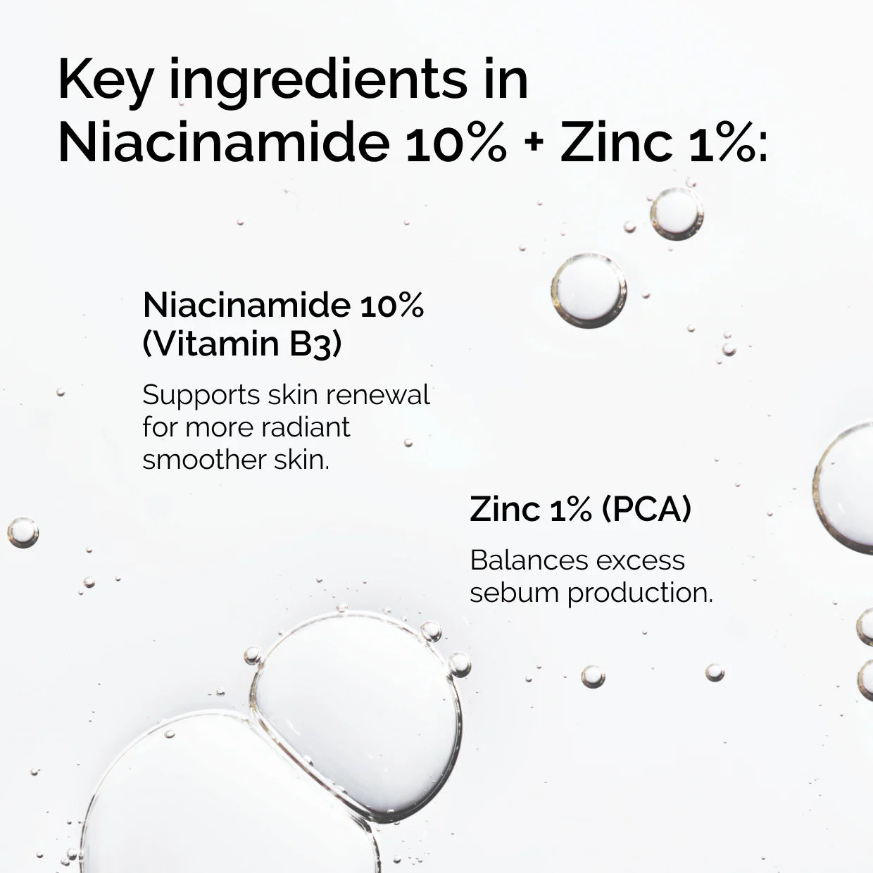 The Ordinary 
Niacinamide 10% + Zinc 1%  Serum for Oily Skin