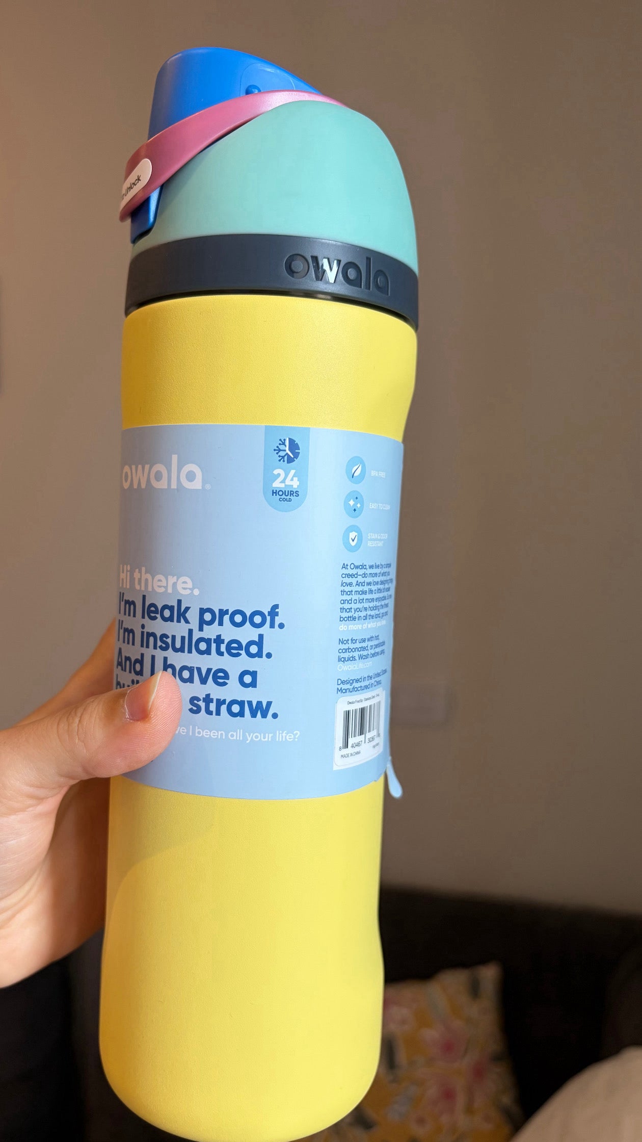 Owala FreeSip®
Award winning. Leak-proof. 24 hours cold. 24oz (710ml)