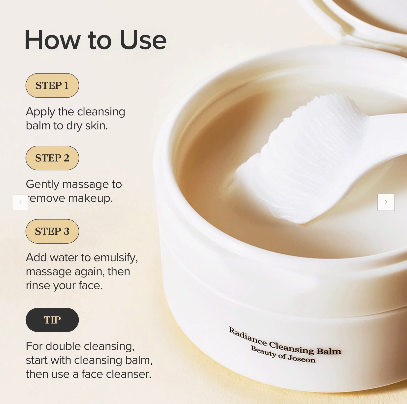 Beauty of Joseon  Radiance Cleansing Balm
