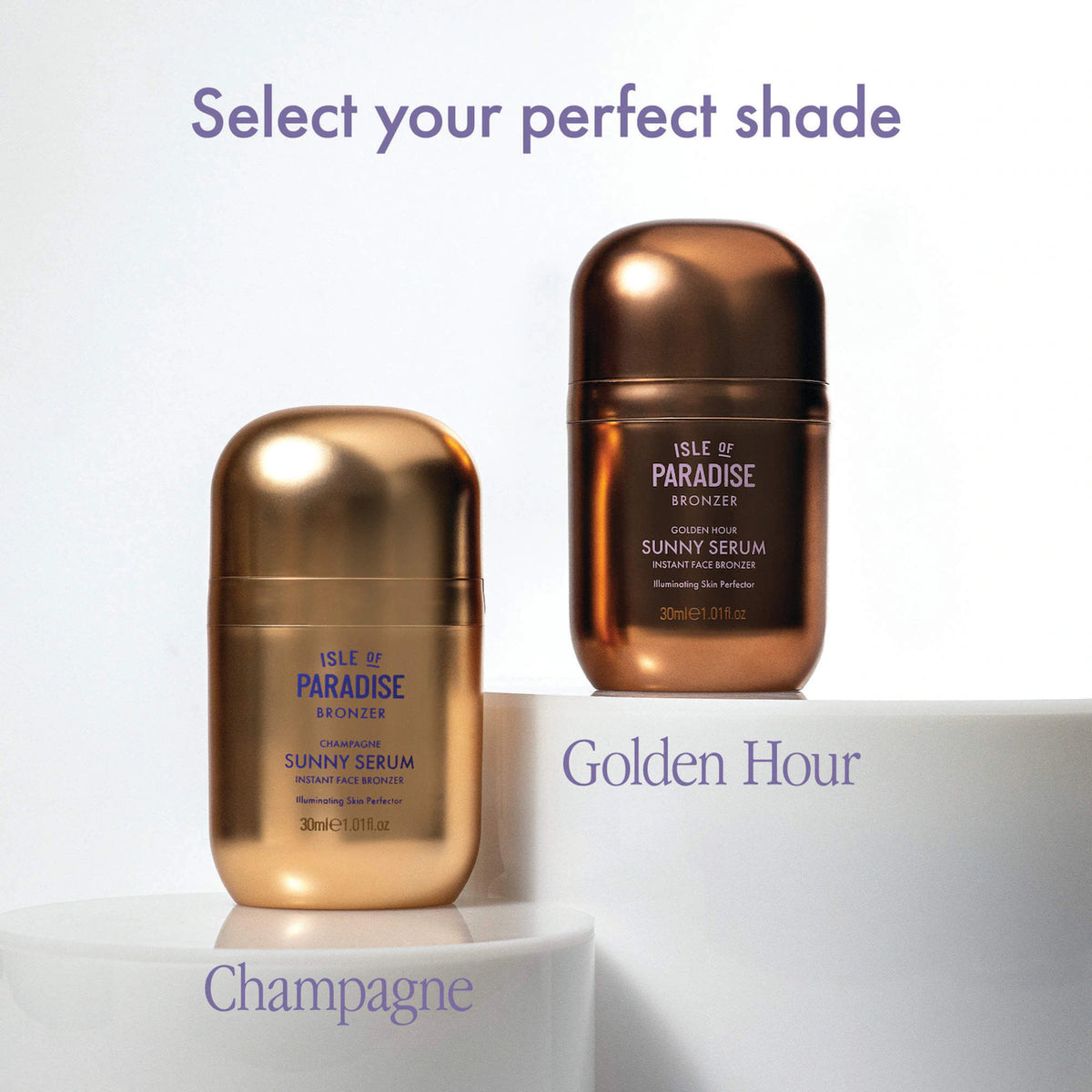 Isle of Paradise 
Sunny Serum Instant Face Bronzer
