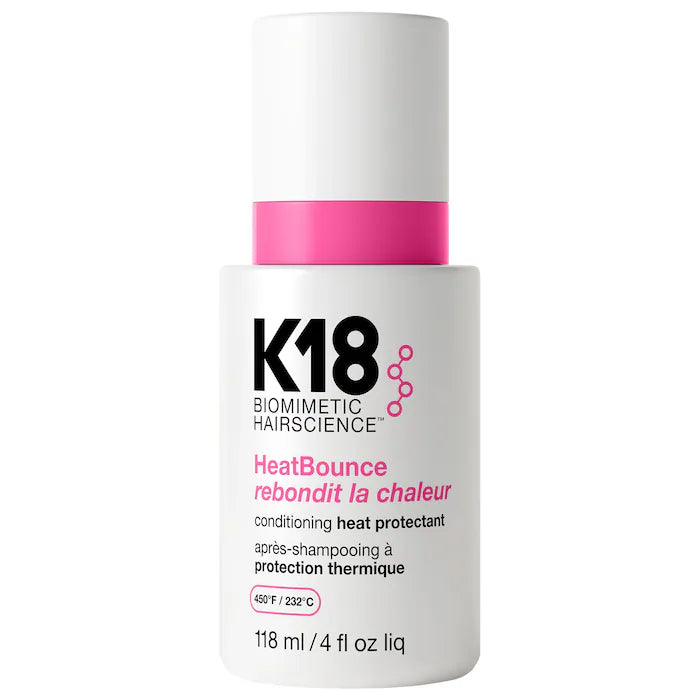 K18 Biomimetic Hairscience 
HeatBounce™ Leave-In Conditioner Heat Protectant..