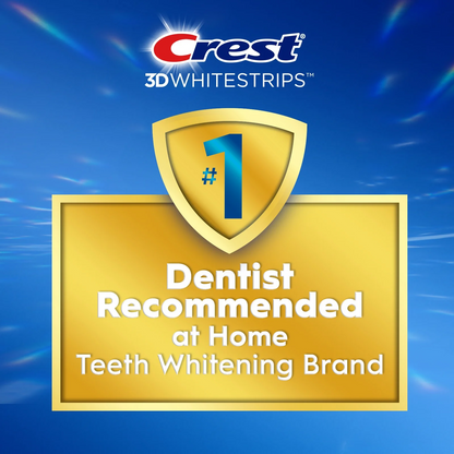CREST 3D WHITESTRIPS SENSITIVE &amp; GENTLE + WHITENING LIGHT FULL BOX