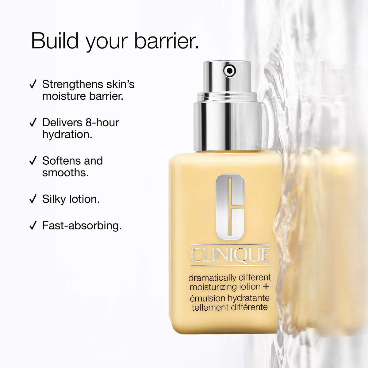 CLINIQUE 
Dramatically Different Moisturizing Lotion+™ for Barrier Repair..