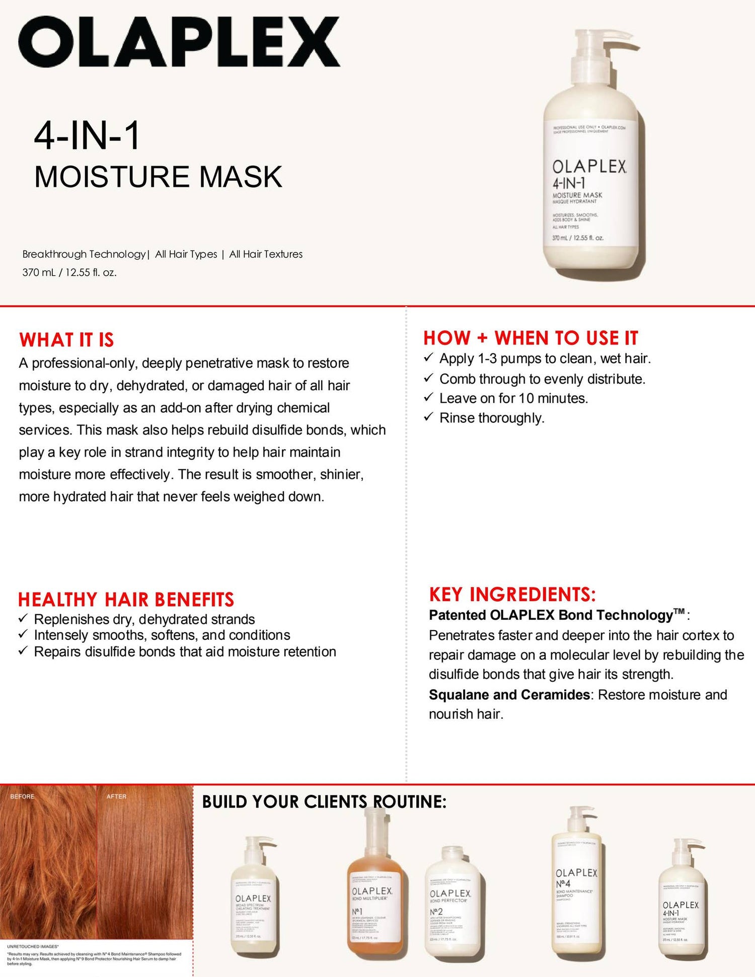 Olaplex PRO EXCLUSIVE: 4-IN-1 MOISTURE MASK..
