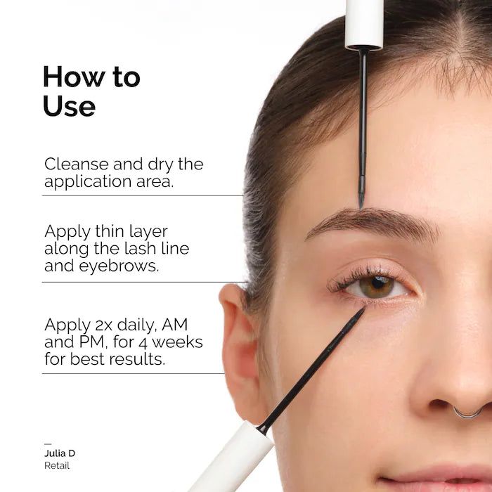 The ordinary Multi-Peptide Lash and Brow Serum for Thicker, Fuller Looking Lashes &amp; Brows..