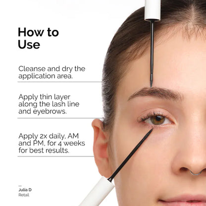 The ordinary Multi-Peptide Lash and Brow Serum for Thicker, Fuller Looking Lashes &amp; Brows..