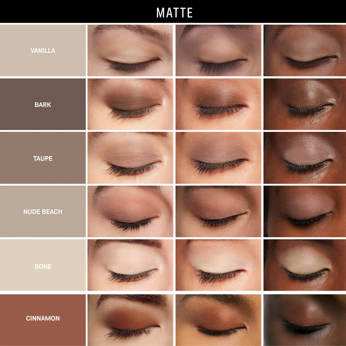 Bobbi Brown 
Long-Wear Waterproof Cream Eyeshadow Stick
 Bark - rich brown.. Matte finish..