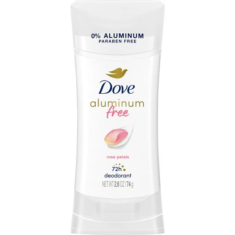 Dove, 0% Aluminium Deodorant, Rose Petals, 2.6 oz