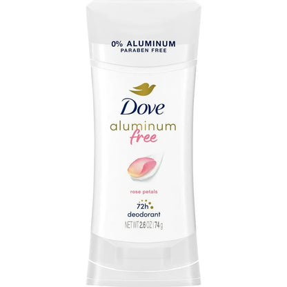 Dove, 0% Aluminium Deodorant, Rose Petals, 2.6 oz