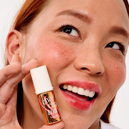 Benefit Cosmetics 
Benetint Liquid Lip + Cheek Blush Stain..