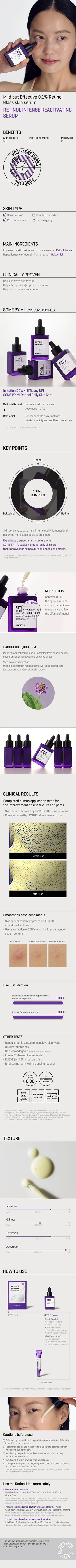 SOME BY MI RETINOL INTENSE REACTIVATING SERUM..