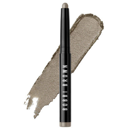 Bobbi Brown 
Long-Wear Waterproof Cream Eyeshadow Stick.. Midnight Olive - an olive green with silver shimmer..