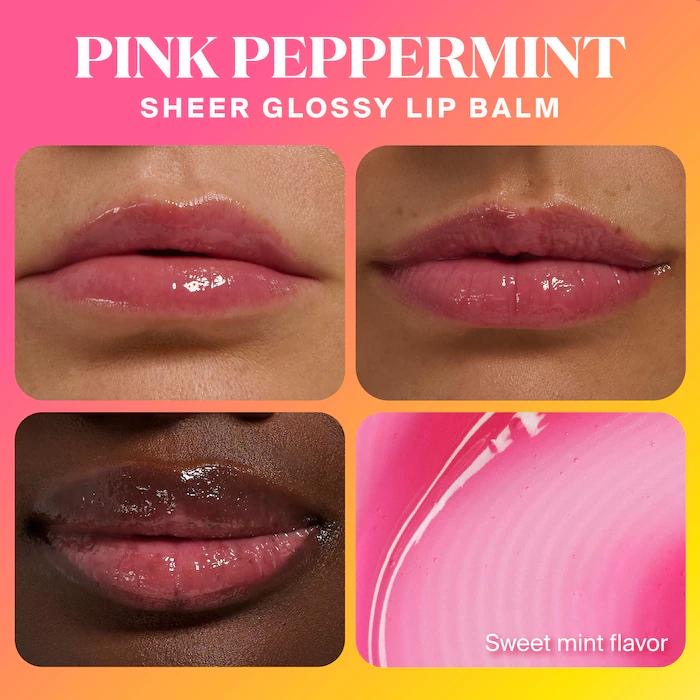 Supergoop! 
Glow Gloss SPF 40 Lip Balm with Peptides and Shea Butter..
